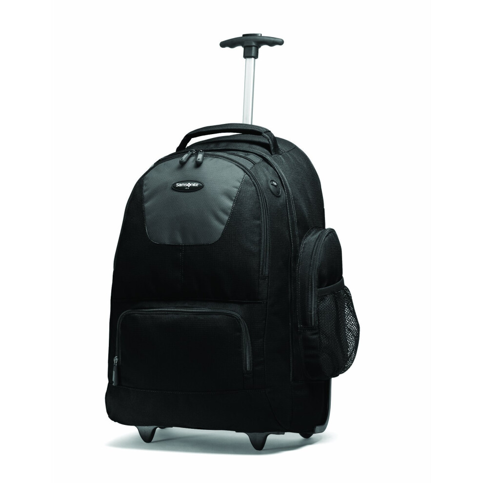 Samsonite Wheeled Backpack with Organizational Pockets  Black/Charcoal  One Size