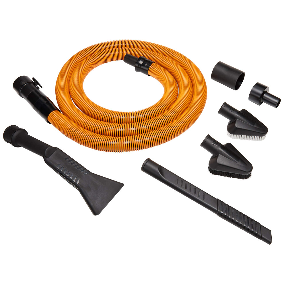 RIDGID VT2534 7-Piece Auto Detailing Vacuum Hose Accessory Kit for 1 1/4 Inch RIDGID Vacuums Black