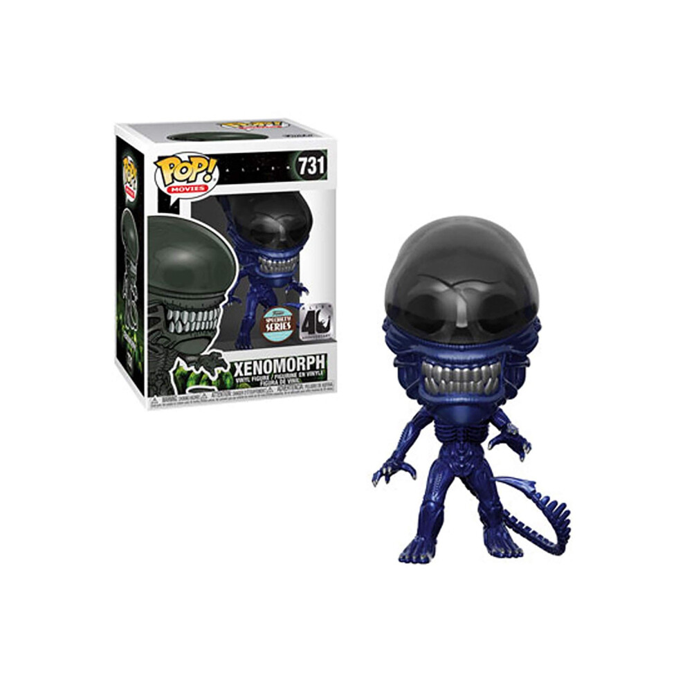 FUNKO POP! MOVIES SPECIALTY SERIES: Alien 40th - Xenomorph (Blue Metallic)