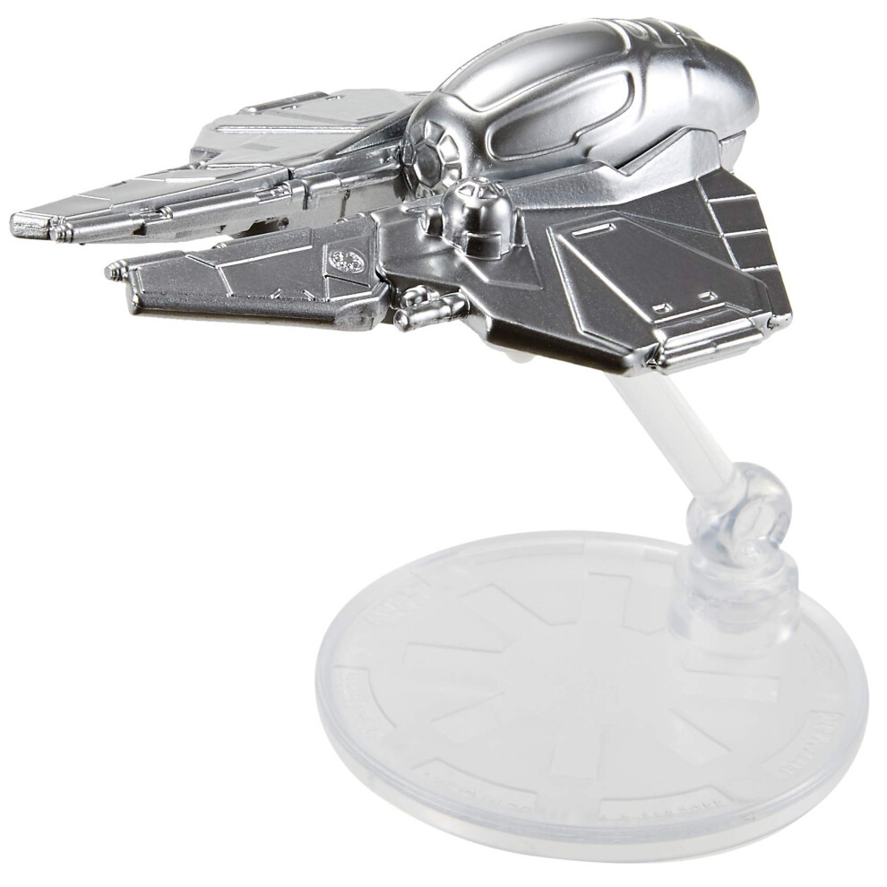 Hot Wheels Star Wars Commemorative Series OBI-wan Kenobbi's ETA-2 Jedi Starfighter Starship