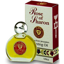 Aceite de Unción Ein Gedi Rosa de Sarón para Oración 7.5 ml / 0.25 fl.oz.