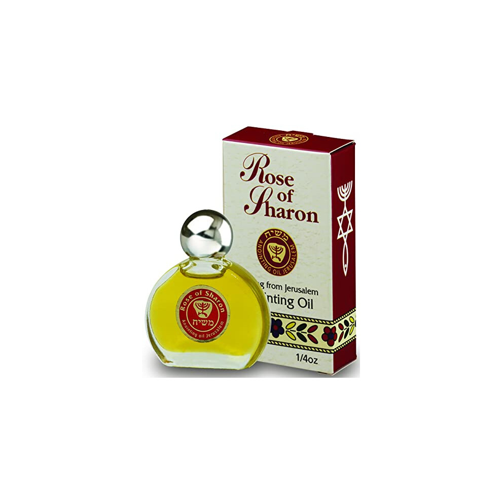 Ein-O Science Ein Gedi Rose Of Sharon Anointing Oil For Prayer 7.5 Ml / 0.25 Fl.oz., From The Land Of The Bible