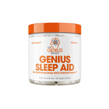 The Genius Brand, Genius Schlafhilfe, 40 Veggie-Kapseln