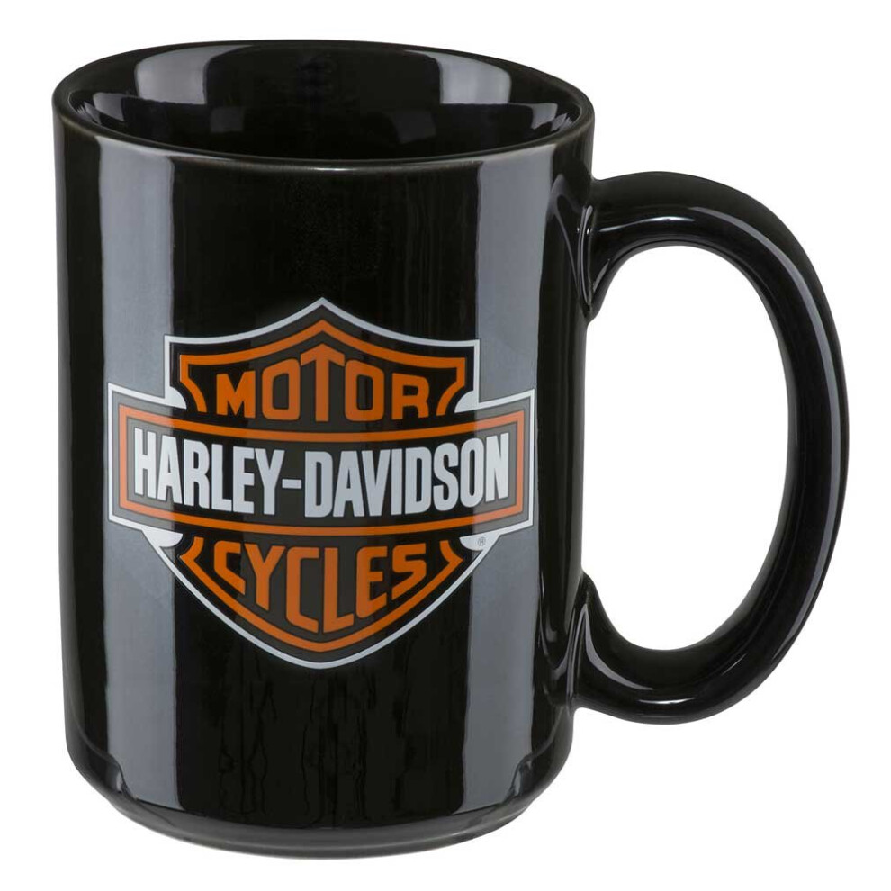 Harley-Davidson Core Bar & Shield Logo Coffee Mug  15 oz. - Black HDX-98605