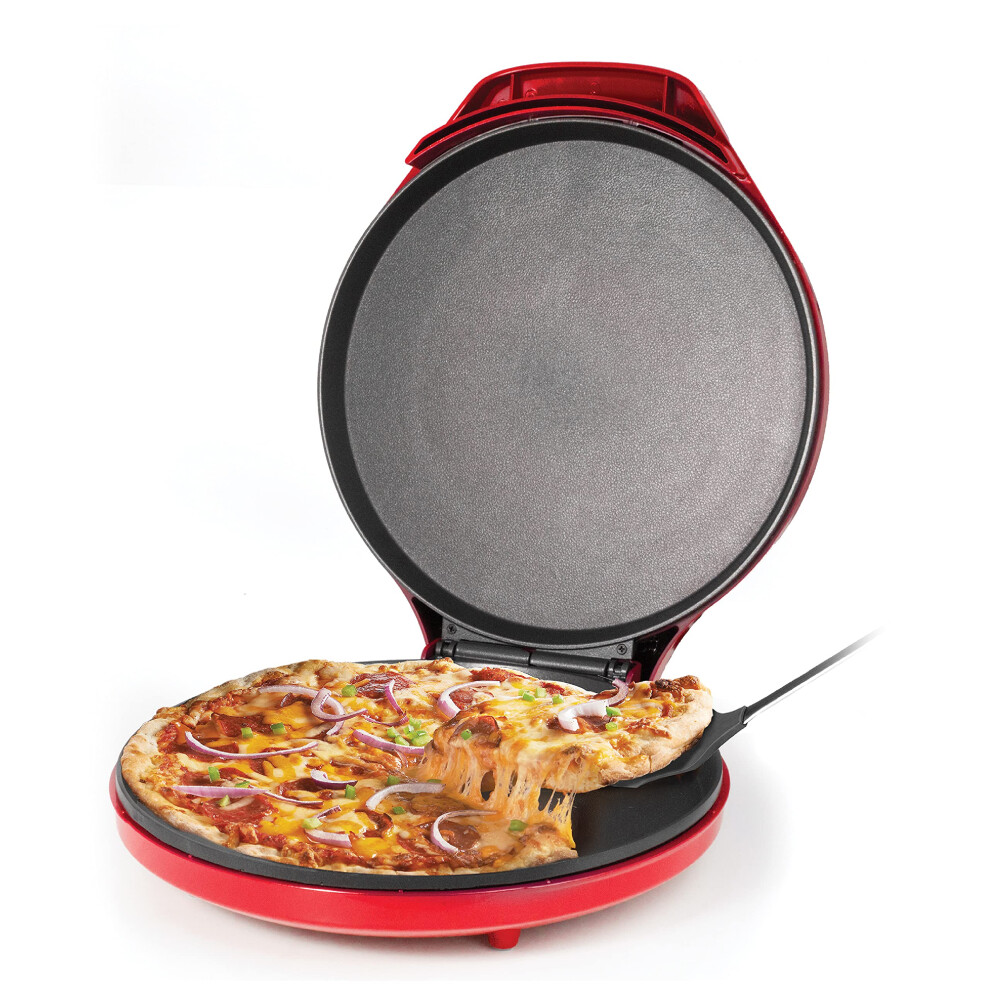 Betty Crocker Countertop Pizza Maker  1440-Watt Pizza Maker Machine for Home  BC-2958CR