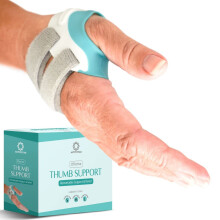 AcTIVIVAS Ortho Thumb Support for Arthritis Thumb SplintSpica - cMc Thumb Support with custom Fitting - Left Large