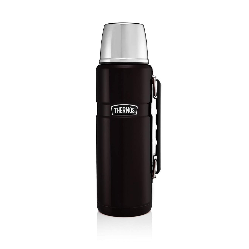 Thermos Stainless King Flask  Matt Black  12 L