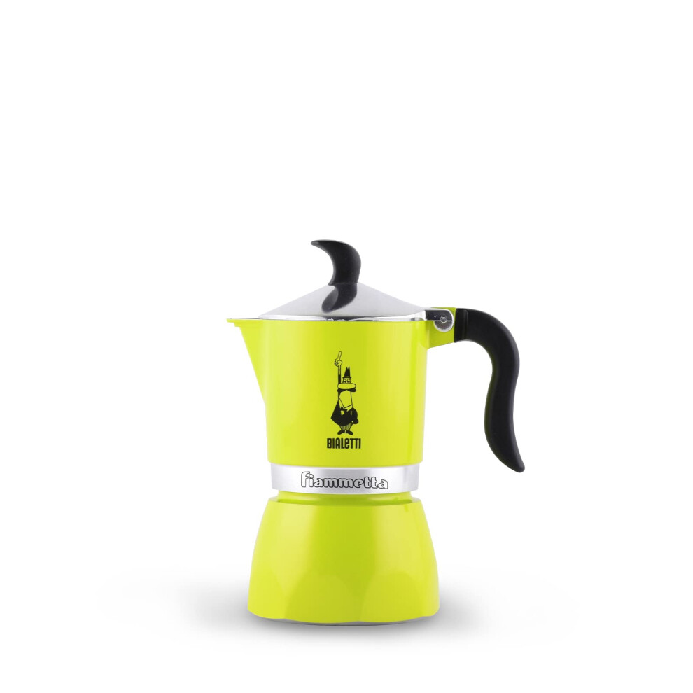 Bialetti cD cafetiAre Fiammetta 3tz Lime  Aluminium