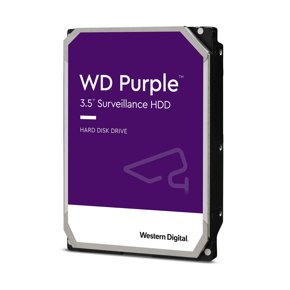 Western Digital 1TB WD Purple Surveillance Internal Hard Drive HDD - SATA 6 gbs  64 MB cache  35 - WD10PURZ