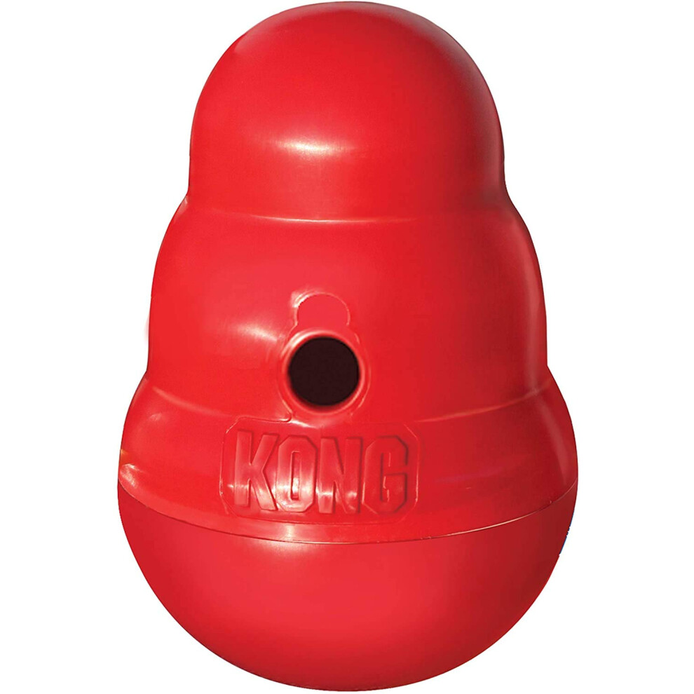 KONg - WobblerA - Interactive Treat Dispensing Dog Toy  Dishwasher Safe - for Small Dogs