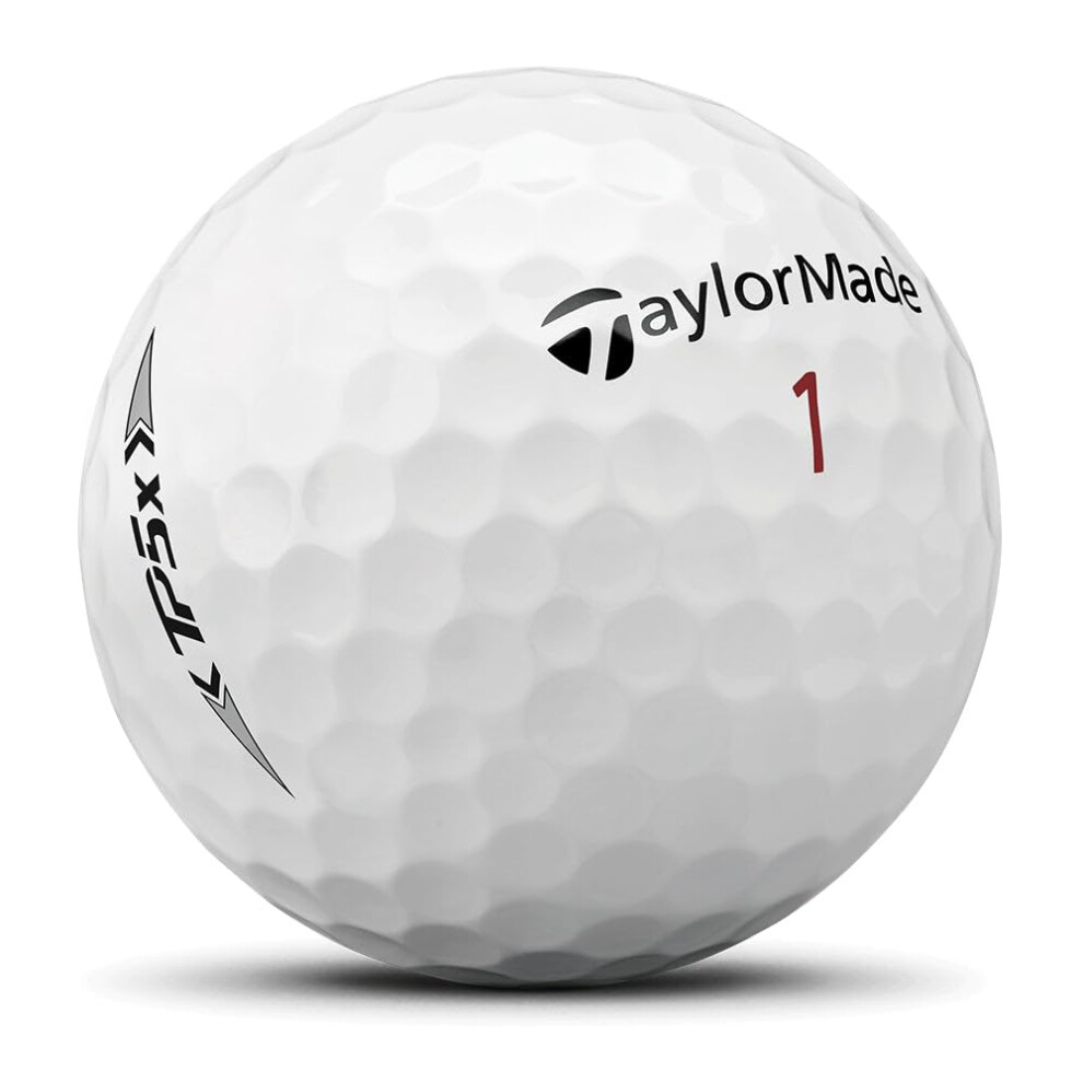 Taylor Made Unisexs TP5 X golf Balls  White  One Size