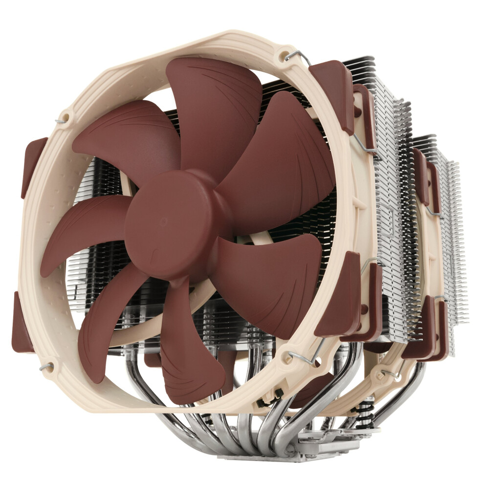 Noctua Nh-D15 Premium Cpu Cooler With 2X Nf-A15 Pwm 140Mm Fans (Brown) Brown 803983039766