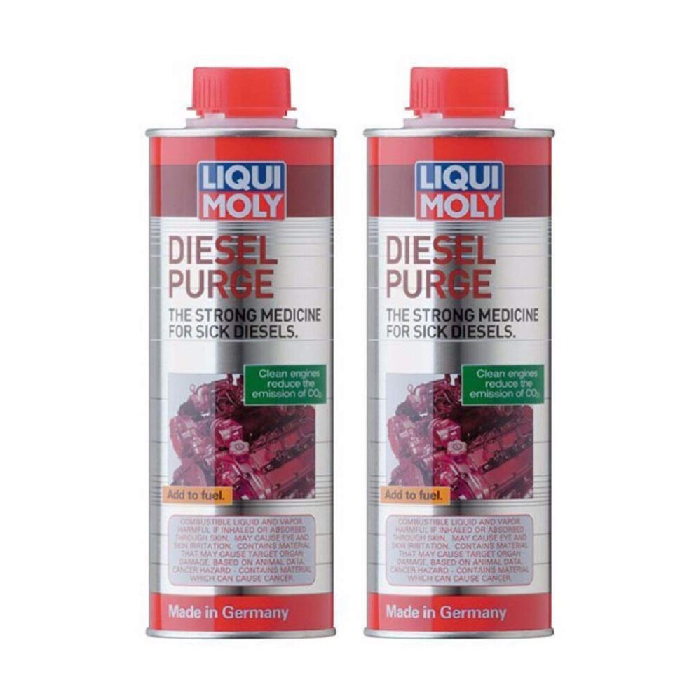 Liqui-Moly Diesel Purge Injection Cleaner (500 ml 16.9 oz set of 2