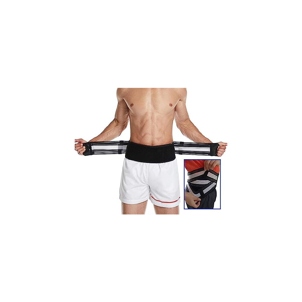 Paskyee Sciatica Belt, Sacroiliac Hip Band For Men Women - Sciatic, Lower Back, Si Joint, Pelvic Pain Relief Regular