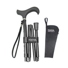 KMINA PRO - Folding canes for Men Adjustable Walking cane for Women Aluminum Folding cane Walking Sticks for Seniors Foldable Walking cane with St