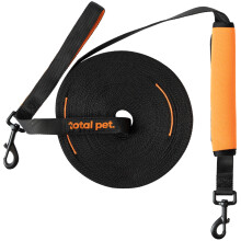 Total Pet 20m Training Lead for Dogs & Puppy - Long Line Leash With control Handle For RecallObedience Training