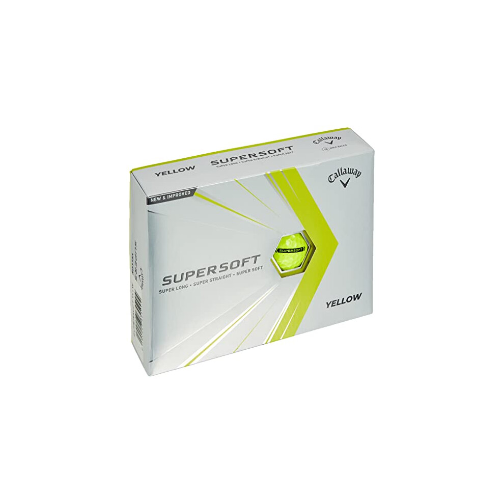 callaway golf Supersoft golf Balls (Yellow)  Prior generation