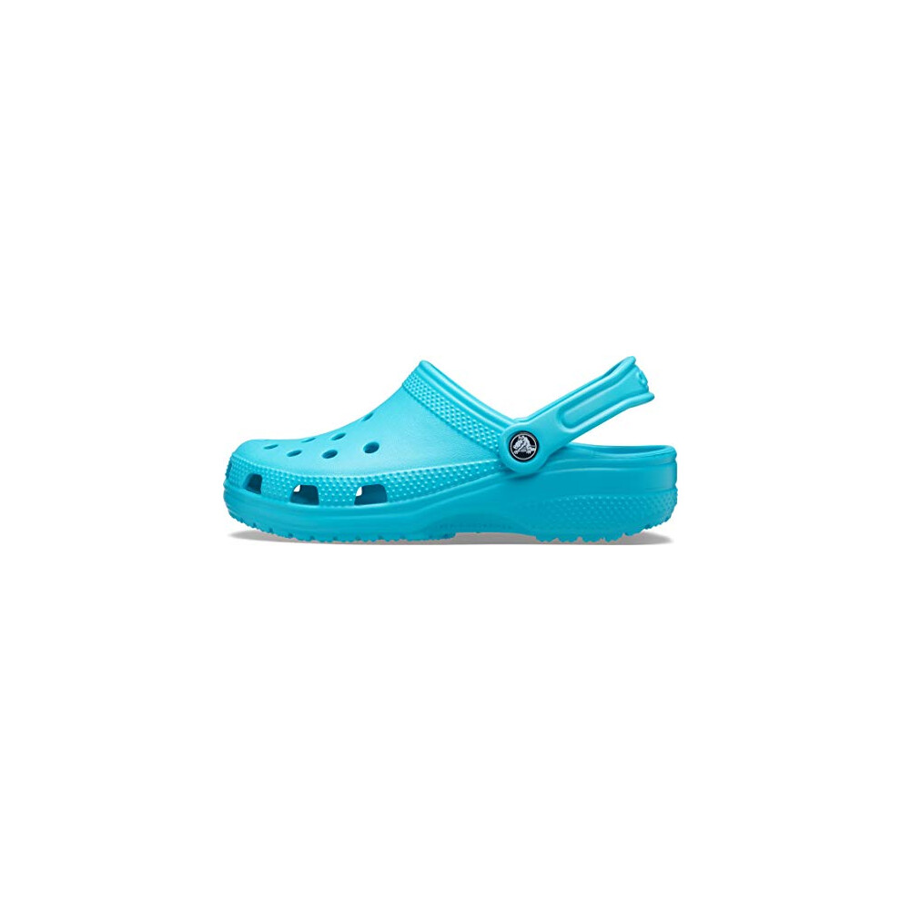 crocs Unisex classic clog Digital Aqua Mens 2  Womens 4 Medium