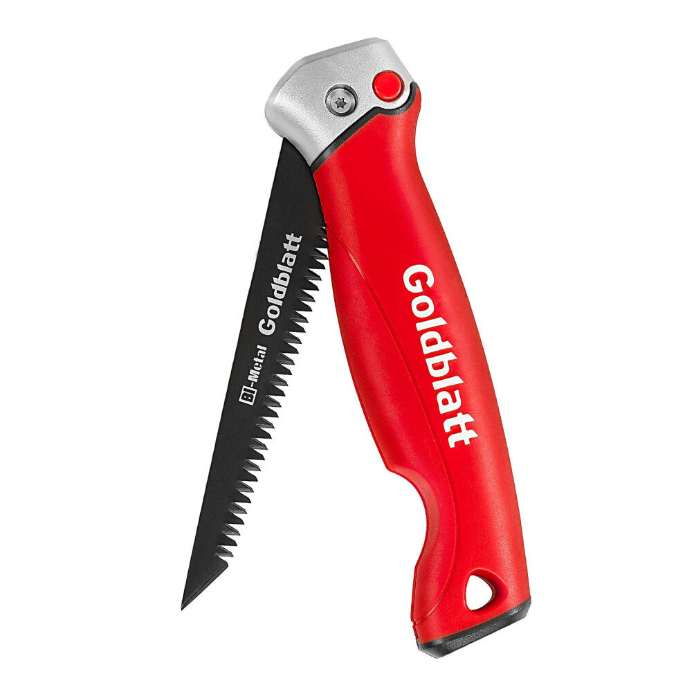 Goldblatt Folding Drywall Sheetrock Saw Jab Hand Saw With Soft Grip Handle For Wallboard Plywood And Pvc 084389085018