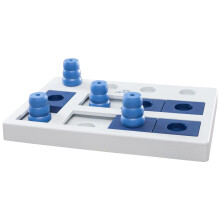 TRIXIE Schach Strategiespiel Fortgeschrittenes Hunde-Puzzlespielzeug Level 3 Aktivit?t Leckerli-Puzzle Interaktive Spielbereicherung