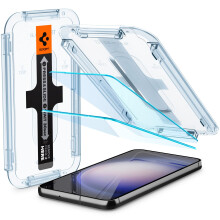 Spigen Tempered glass Screen Protector glastR EZ Fit] designed for galaxy S23 Plus (2023) case Friendly] - 2 Pack