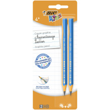 BIC mix bls blyant til begyndere, drenge/piger, 2 stk.