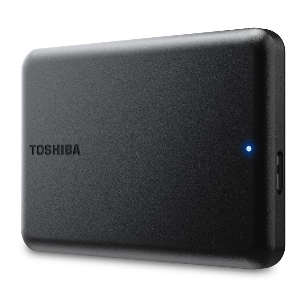 Toshiba Canvio Partner 1Tb Portable 25 External Hdd Usb 32 Gen 1 Mac And Windows Compatible Usb Powered