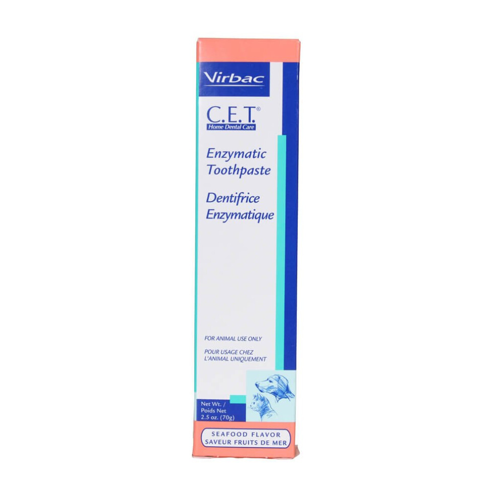 cET Toothpaste for Dogs and cats  Seafood flavor