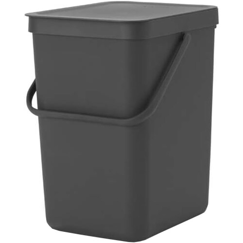 Poubelle Brabantia Sort &amp; Go, 25L - Grey