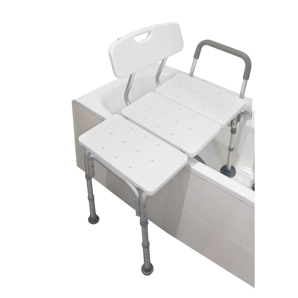 Pepe Mobility Pepe - Shower Bench For Elderly And Disabled With Padded Armrest Adjustable Tub Transfer Benches For Bathtubs Non Slip Bath Bench Seat Bathtub Chai