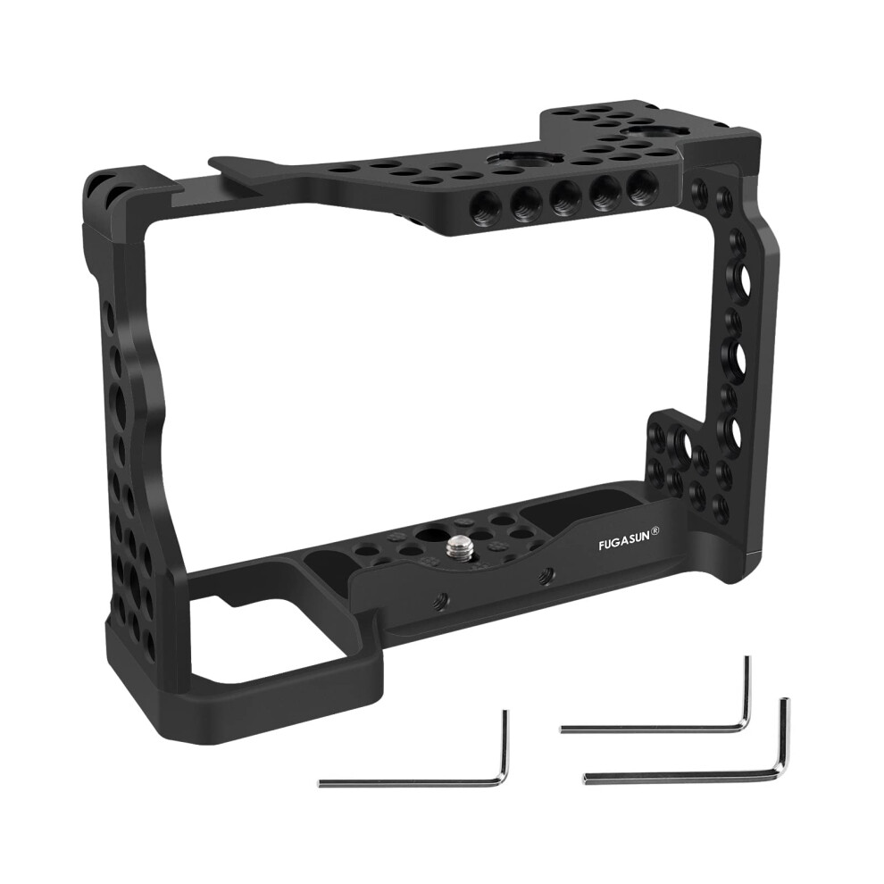 A7ii A7riii A7iii Cage A9 / A7iii / A7m3 / A7riii / A7ii Camera Cage For Sony A9 A7m3 A7iii A73 A7riii A7r3 A7ii Camera Case Rig Cold Shoe 726672318327