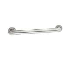 Amazon Basics Bathroom Handicap Safety Grab Bar, 18 Inch Length, 1.5 Inch Diameter, Holds up to 500LBs, ADA Compliant, Stainless Steel