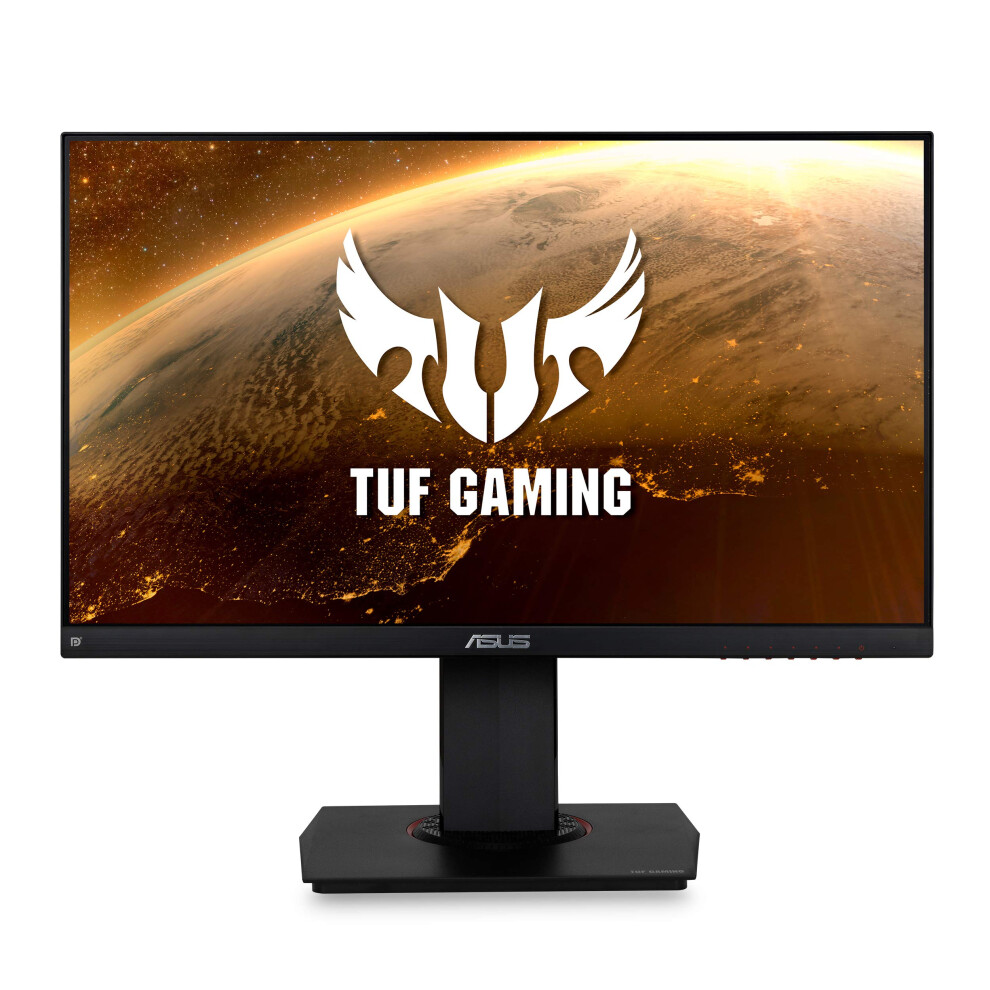 ASUS TUF Gaming VG249Q 23.8 Monitor 144Hz Full HD (1920 x 1080) 1ms IPS ELMB FreeSync Eye Care DisplayPort HDMI D-Sub Black