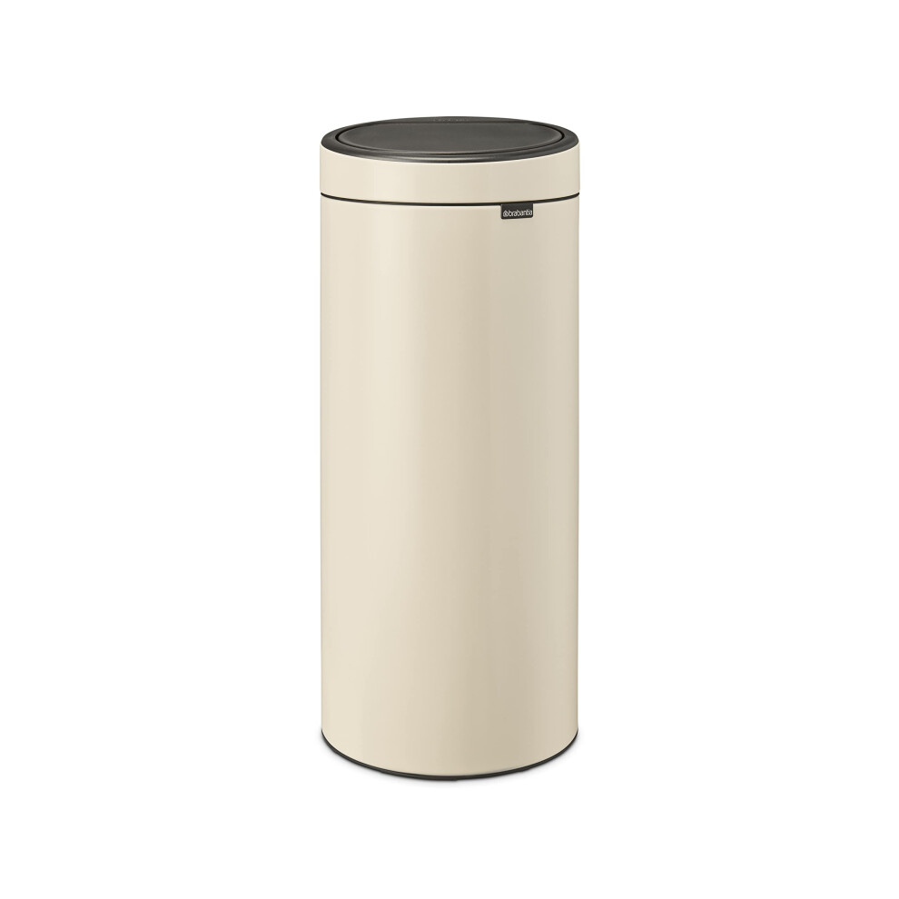 Brabantia Touch Kitchen Bin 30L H72 x W29.5 x D32cm - Soft Beige (Marked) - Image 5