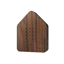 Zwitcherbox Wood Zwitscherbox, Nogal/Negro, 11 x 12 x 3 cm - ZB-WAL-BLA