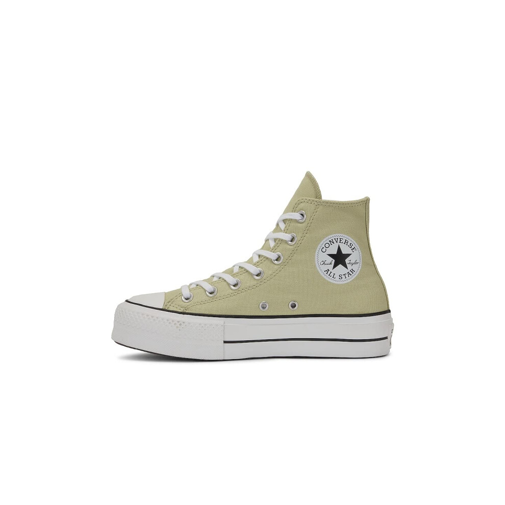 Converse Womens All Star Lift Olive Aura Size 7.5