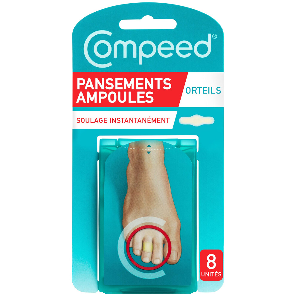 Compeed Toes Blisters Bandages x8