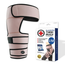 Doctor Developed Strengthening & Stabilizing Hip Brace for Men & Women - Hip Brace for Sciatica Pain Relief - Compression Wrap for Hip Pain - Hip Supp