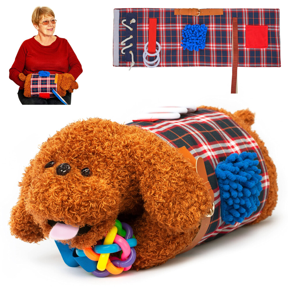 Odoxia Fidget Muff And Blanket For Elderly Fidget Blanket For Dementia Dementia Products For Elderly Gift And Activities For Seniors With Alzheimers Or De