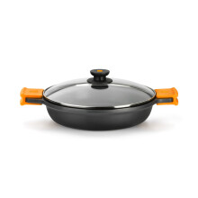 Casserole - BRA - A270532 - Aluminium - 32 cm - Geschikt voor alle vuren