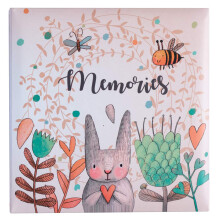Grupo Erik AF200101505 Cute Photo Album 200 Pockets 21 5 x 22 3 x 5 2 cm Multicoloured Rabbit