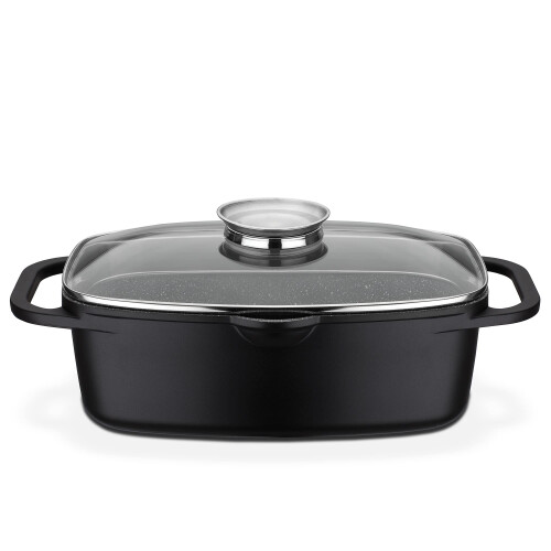 GSW Induktions-Kochtopf Gourmet Granit - 6 l