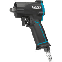 HAZET 9012M 1100 N m Impact Wrench Extra Short - Black/Blue