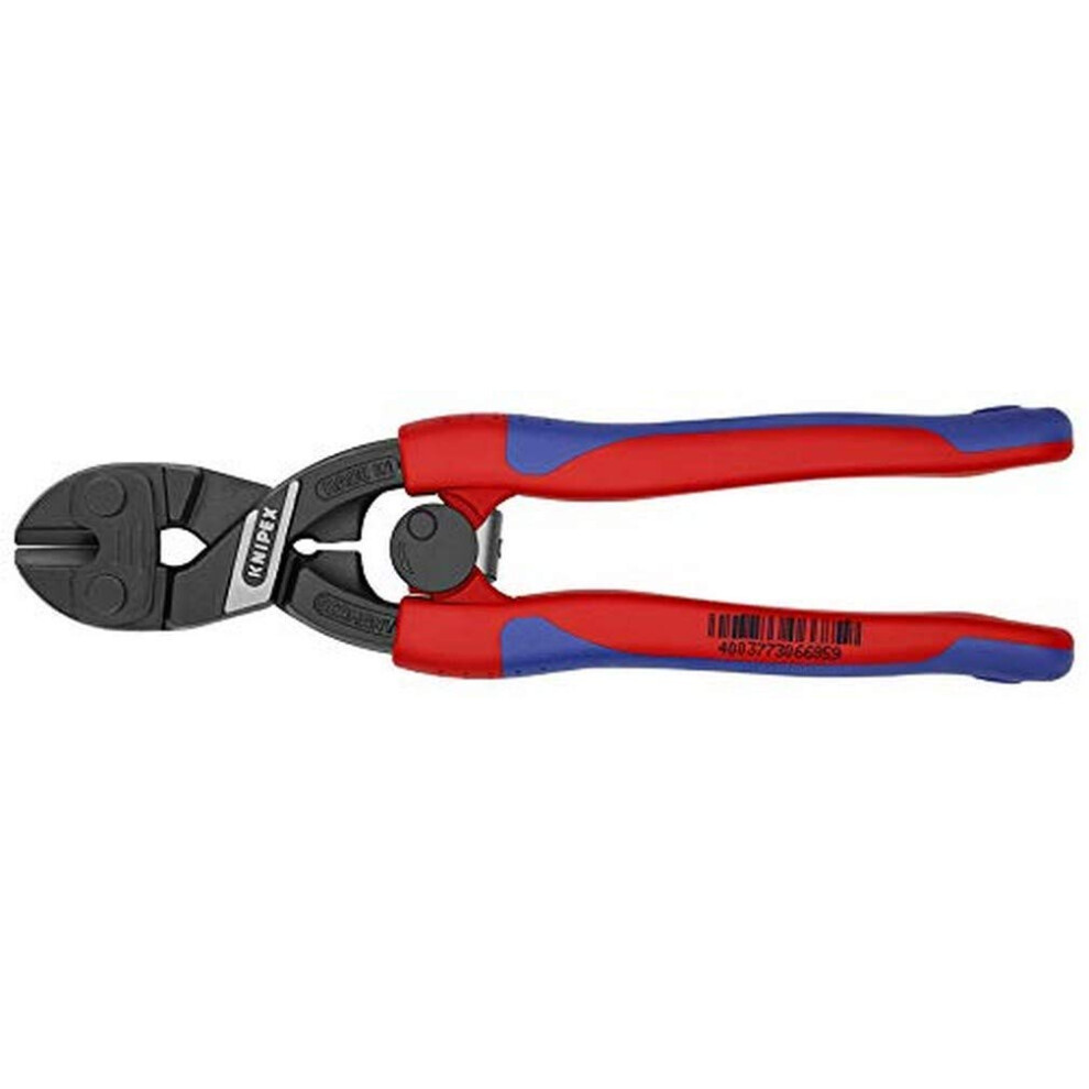 KNIPEX - 7112200 Tools 71 12 200  Comfort Grip High Leverage Cobolt Cutters with Opening Lock and Spring