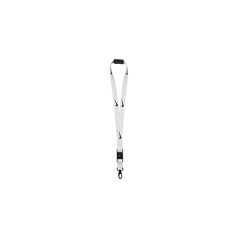 Nike Premium Lanyard White | Black | Black