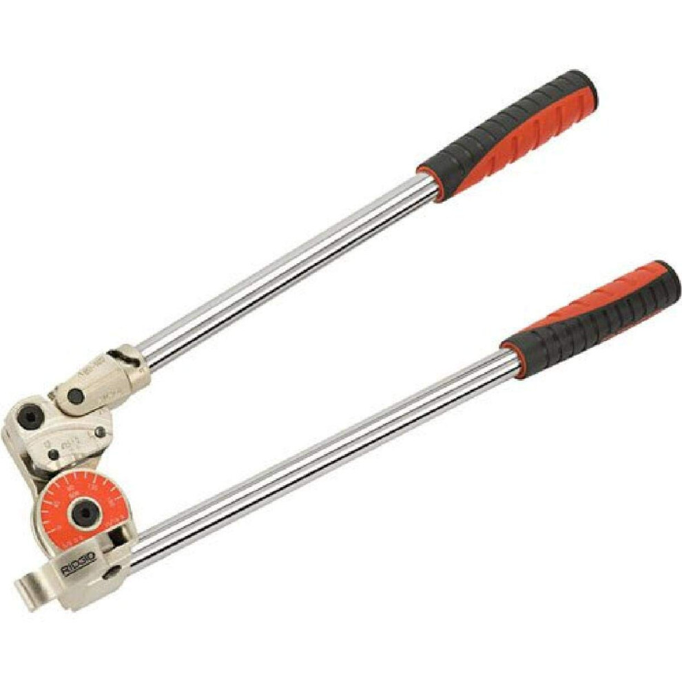 RIDGID 38048 Model 608 Heavy-Duty Stainless Steel Pipe And Tubing Bender 1/2"" Pipe Bender With Extra Long Handles