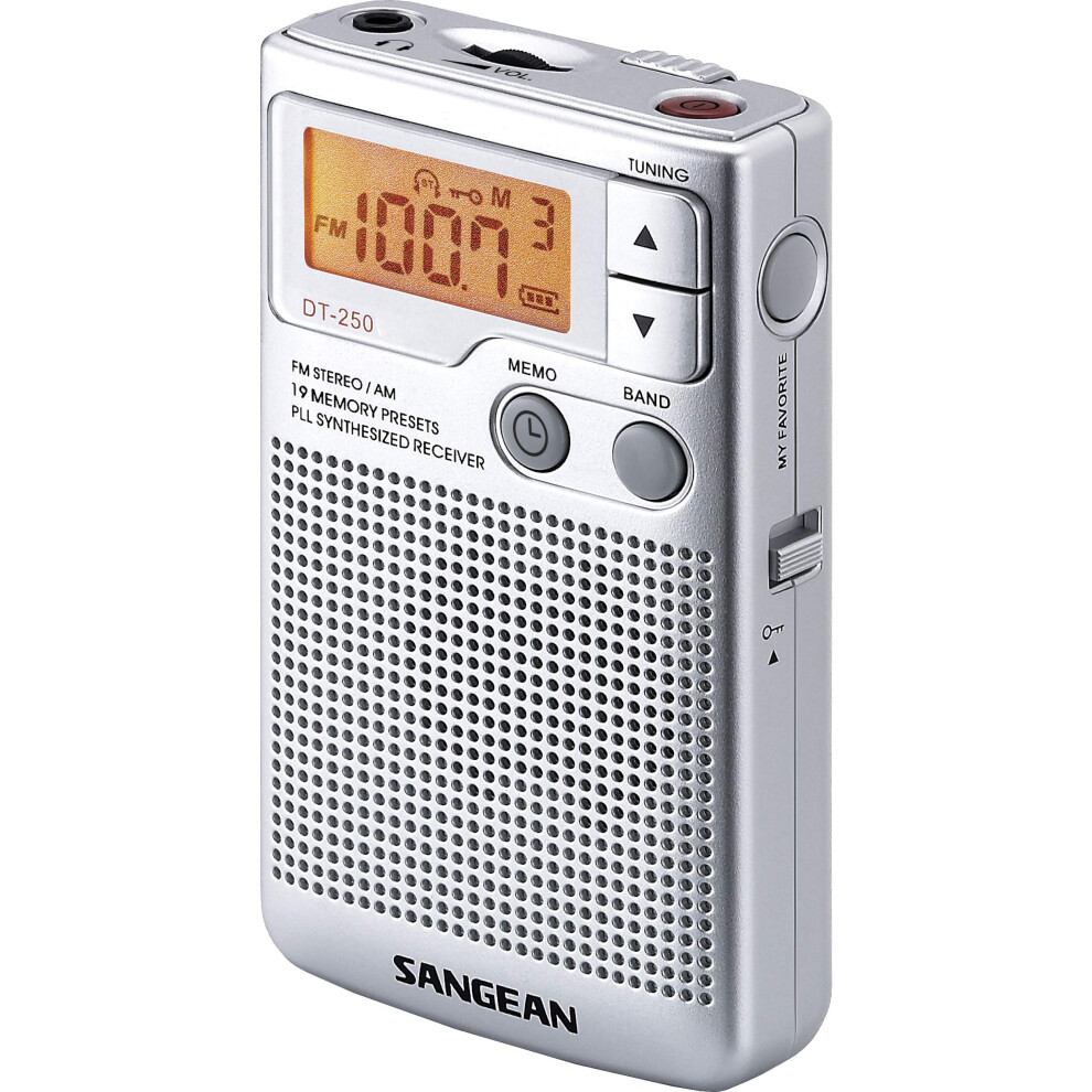 Sangean Silber Dt-250 Tragbares Radio, - Bild 7