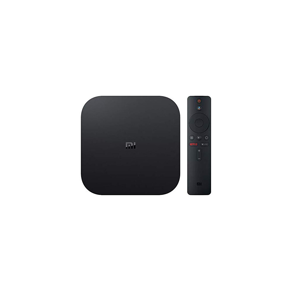 Xiaomi Mi Box S 4K HDR Android TV Remote Streaming Media Player with Google Assistant Streaming Device 4K Ultra HD