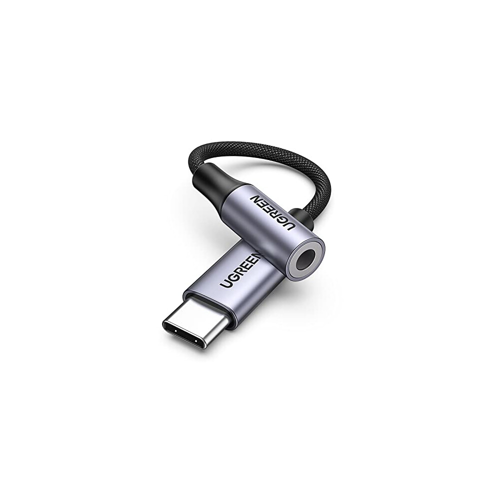 Ugreen Usb C To 3.5Mm Audio Adapter Type C To Headphone Aux Jack Dongle 24Bit/96Khz Hifi Dac Cable Cord Compatible With Iphone 15 Pro Max/15 Pro/15 Pl 6957303881543