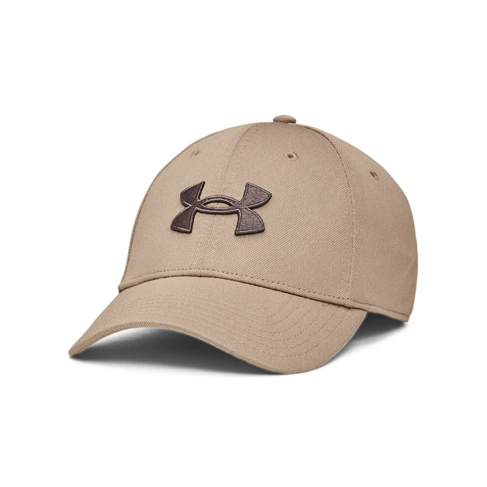 Under Armour Men's Standard Blitzing Cap Stretch Fit  (236) Sahara / / Ash Taupe  X-Large/XX-Large